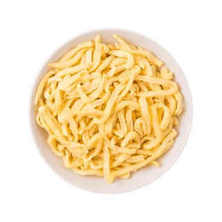 Fresh egg Spätzle