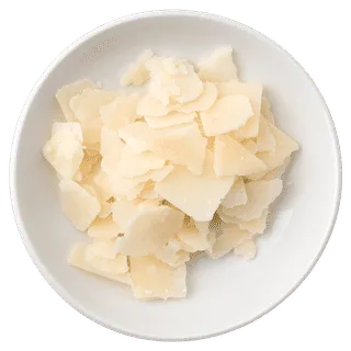 Italian-style hard cheese, shredded