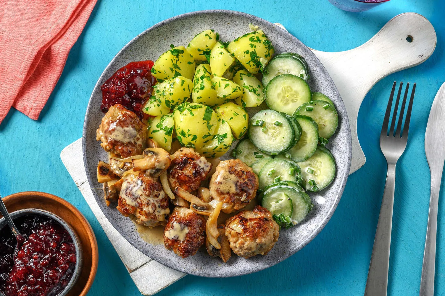 Köttbullar! Swedish Meatballs